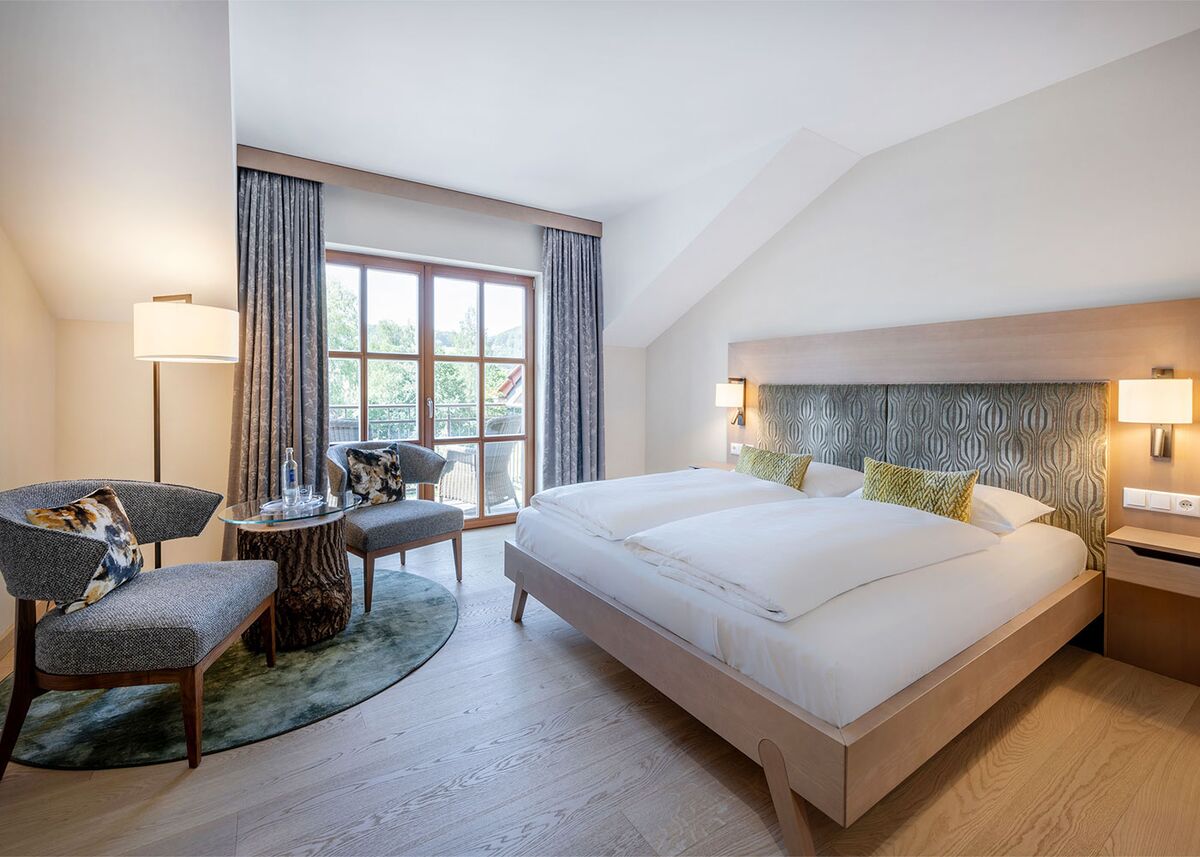 Premium-Doppelzimmer: Naturgenusszimmer mit Balkon