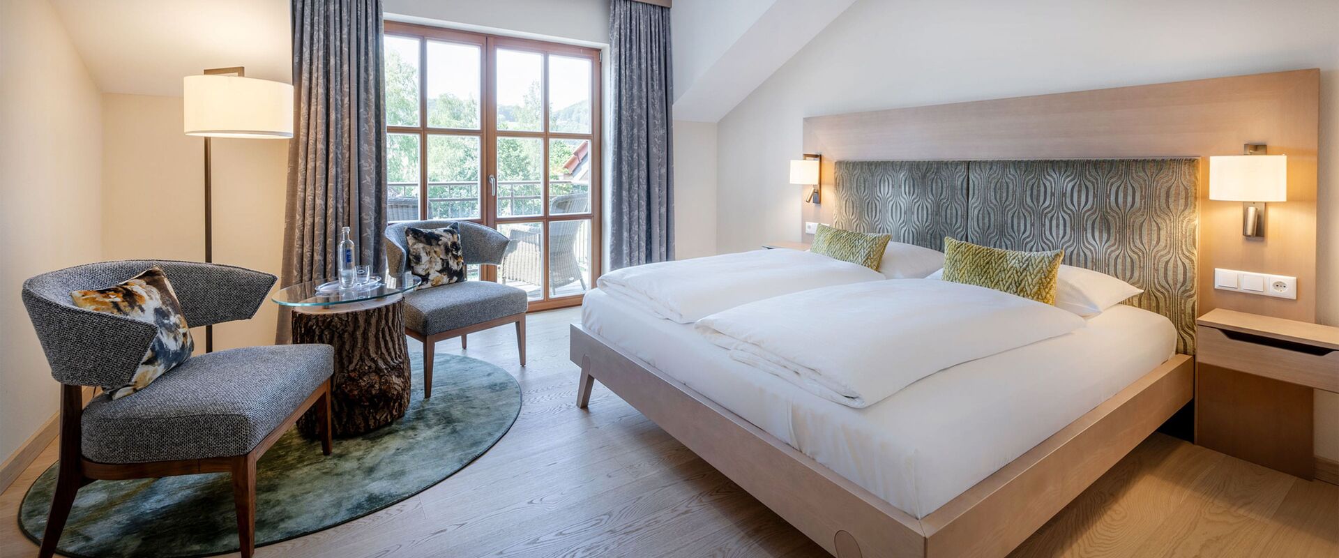 Premium-Doppelzimmer: Naturgenusszimmer mit Balkon