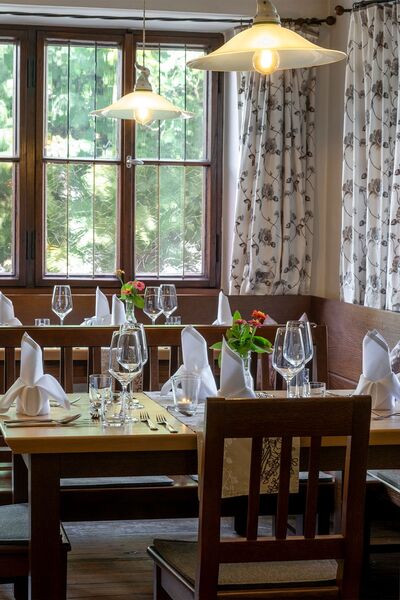 Gaststube im Landgasthof Kammbräu