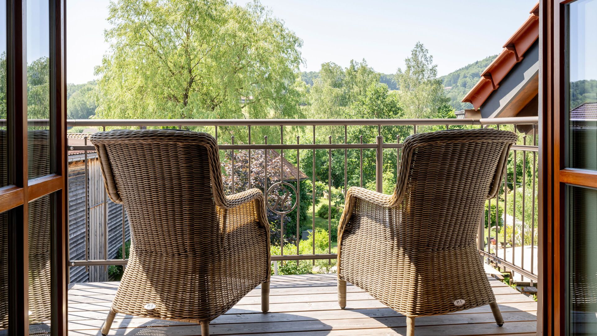 Naturgenusszimmer mit Balkon