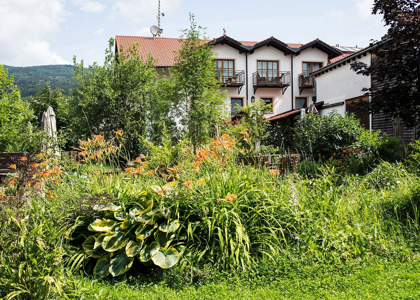Gastgarten beim Landgasthof Kammbräu