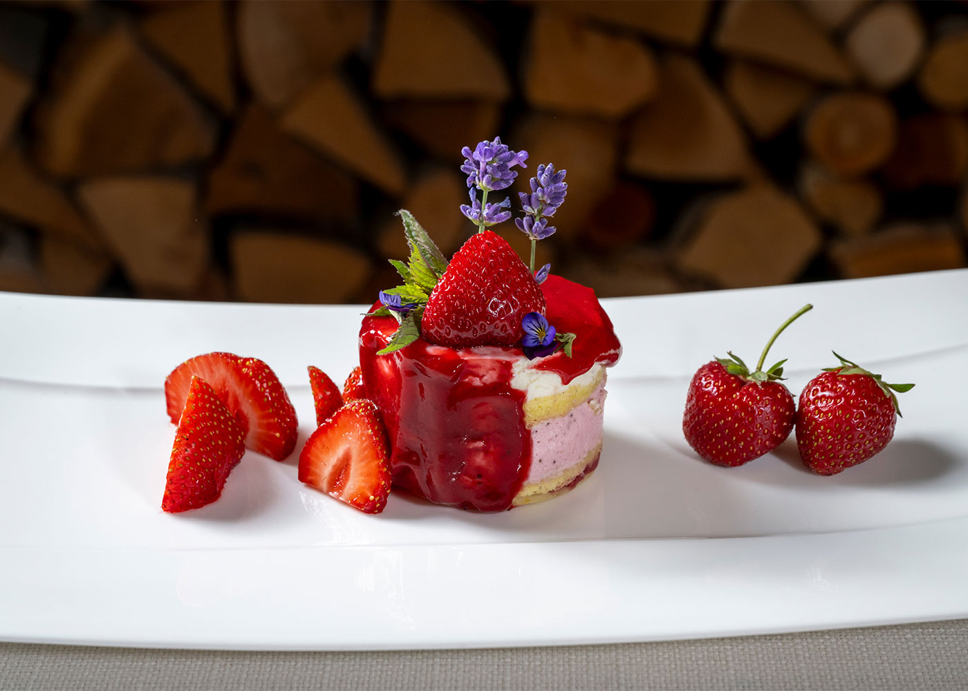 Kulinarik: Erdbeerdessert